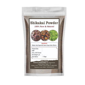 Natural Herbal Shikakai Powder for Healthy Hair - Spivalya Shikakai Powder